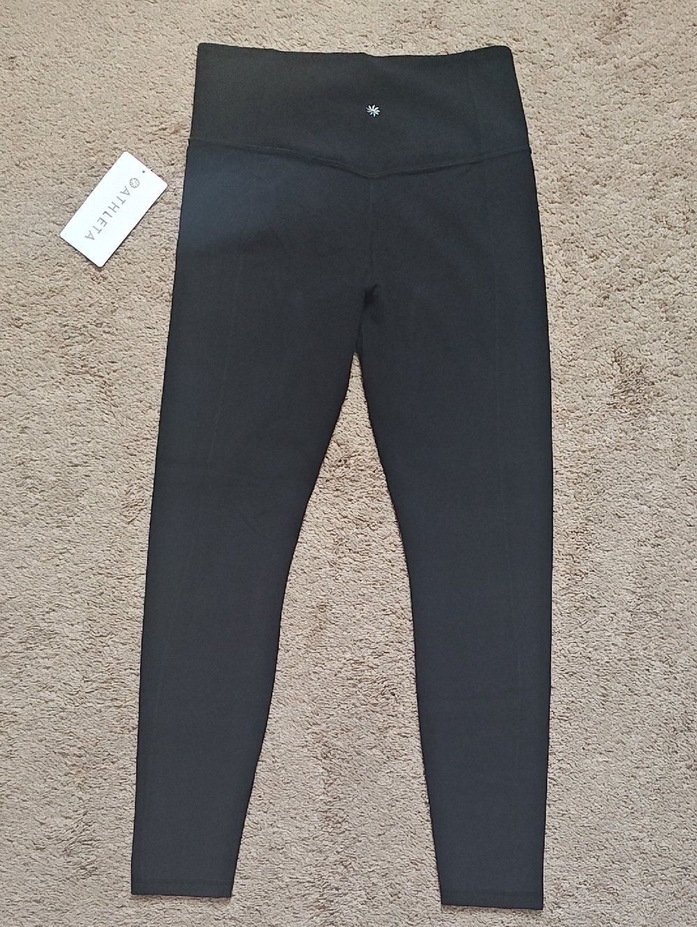 NWT Athleta Ultra High Rise Elation No Front Seam Leggings - Picture 2 of 4